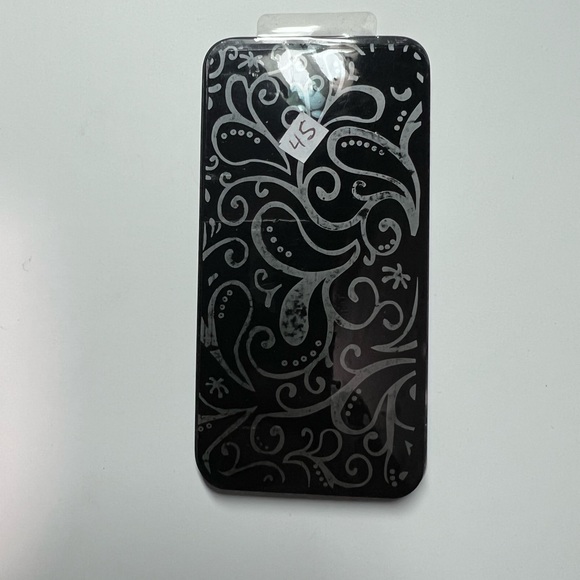 Genuine A1387 Apple iPhone 4s Black Glass Replacement Back Cover Glow Logo - Picture 3 of 3